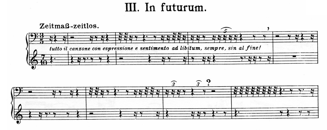 Erwin Schulhoff, Pittoresken - In futurum